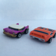 Chevy Bel Air and Pontiac GTO